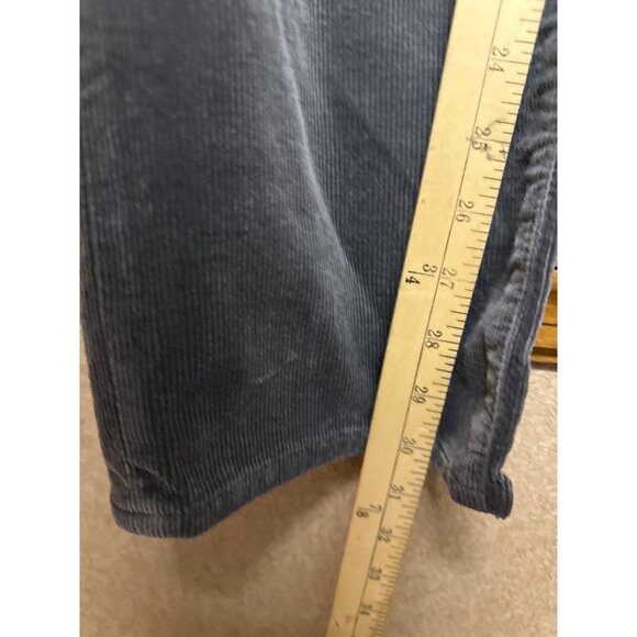 Lauren Ralph Lauren Stretch Mid-Rise Straight Leg Pants Grey Corduroy Size18 NWT - Picture 9 of 12